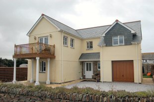 Part of a new development at Tintagel, Cornwall.
